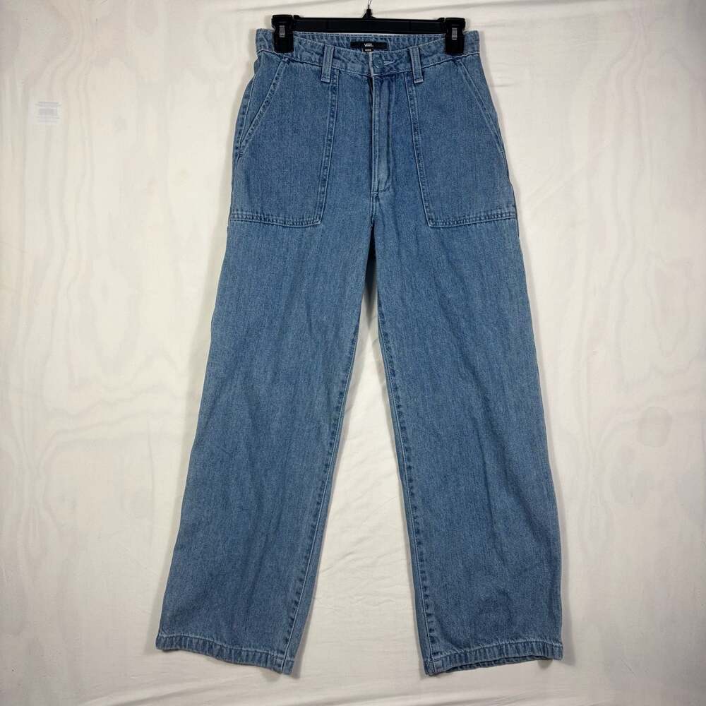 Vans Union Relaxed Womens Carpenter Jeans Medium Wash Size 25